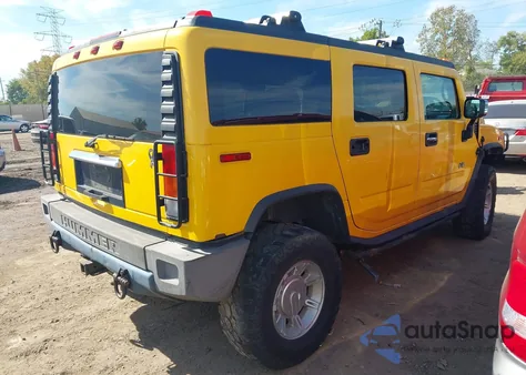 2003 Hummer H2 from USA, damaged, VIN 5GRGN23U93H146296